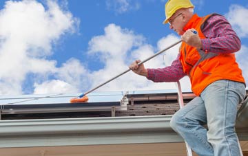 Woolpit Heath soft wash roof cleaning